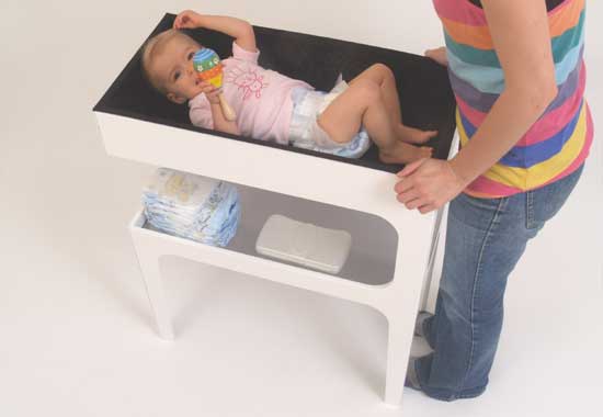 baby change table